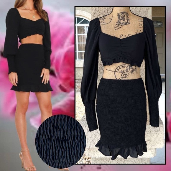 Petal and Pup LORIA Set Black Size: 6 - Picture 1 of 4